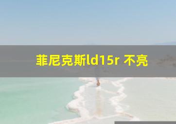 菲尼克斯ld15r 不亮